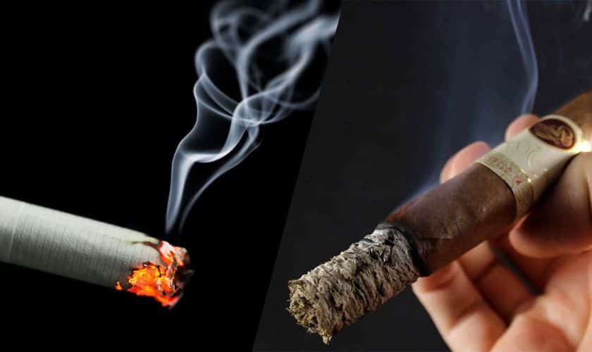 Cigar Smoking vs Cigarette Smoking